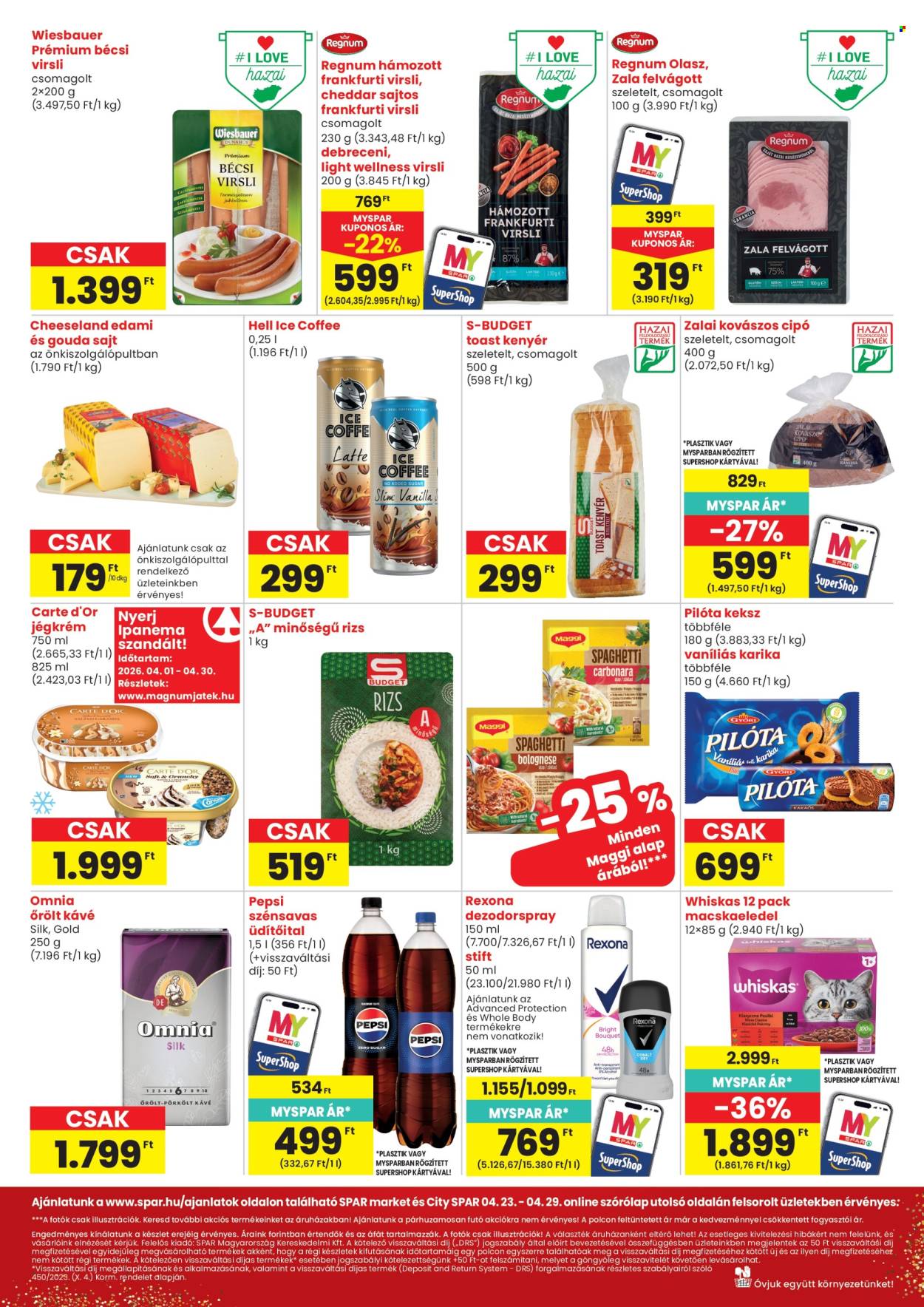 SPAR akciós újságok - 2026.04.23 - 2026.04.29. Oldal 2