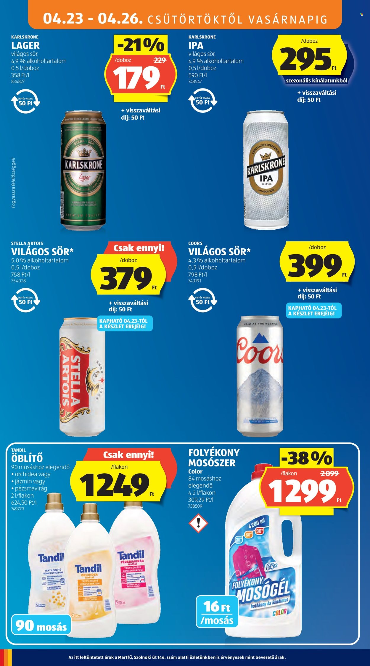Aldi akciós újságok - 2026.04.23 - 2026.04.29. Oldal 14