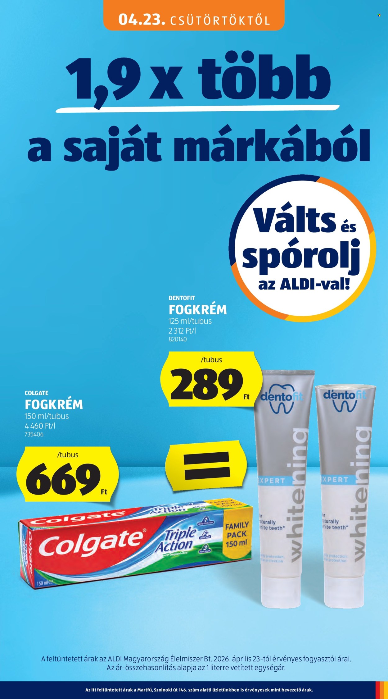 Aldi akciós újságok - 2026.04.23 - 2026.04.29. Oldal 9