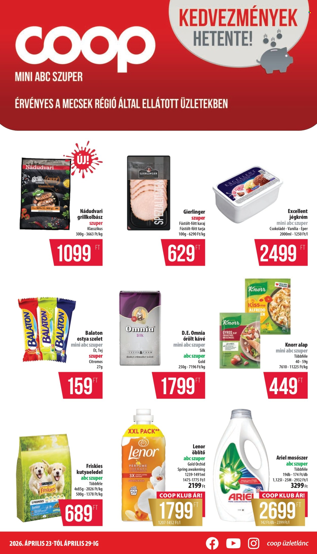 Coop akciós újságok - 2026.04.23 - 2026.04.29. Oldal 1