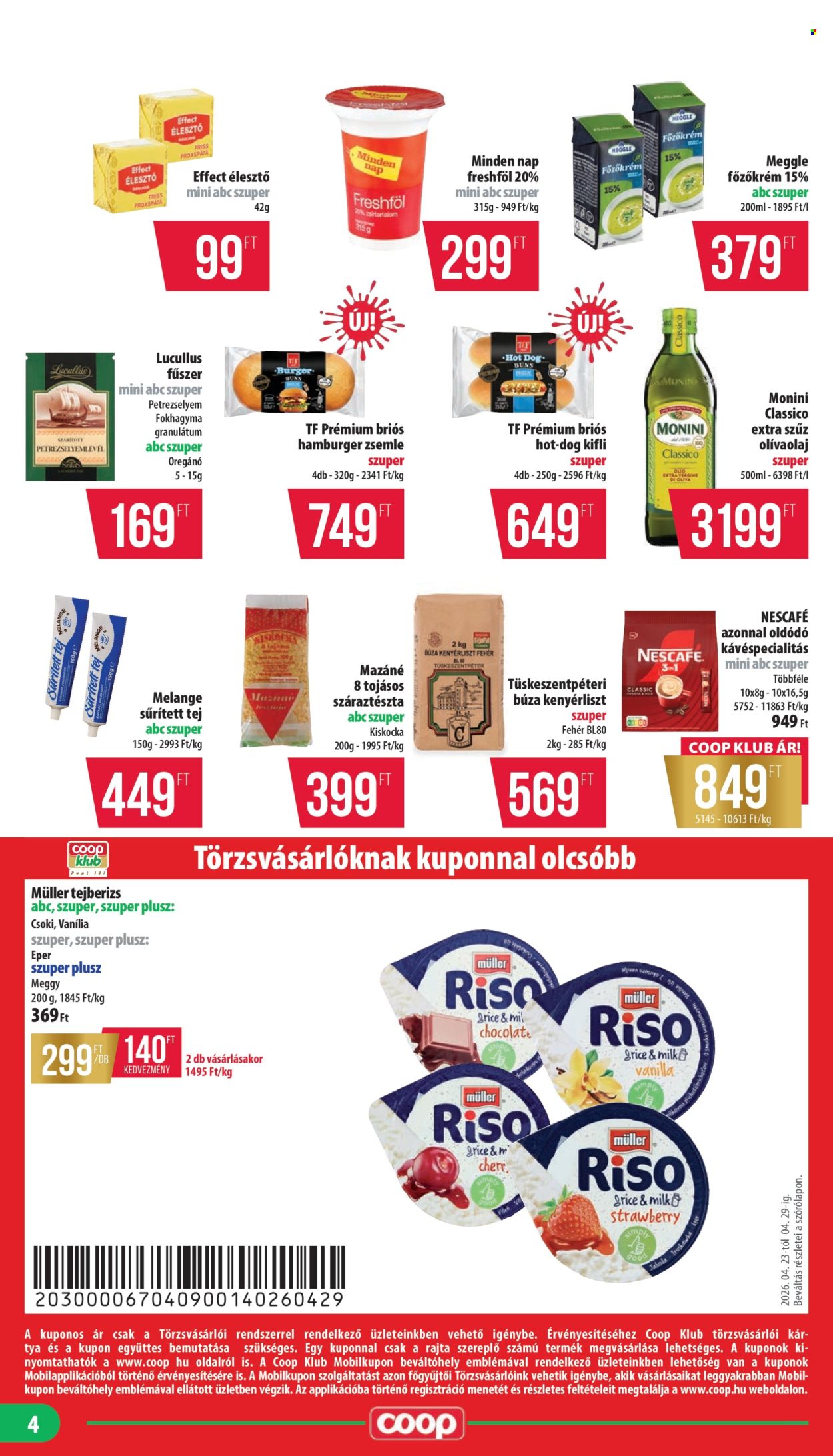 Coop akciós újságok - 2026.04.23 - 2026.04.29. Oldal 4