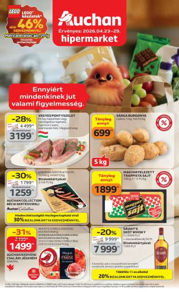 Újság Auchan - 2026.04.23 - 2026.04.29.
