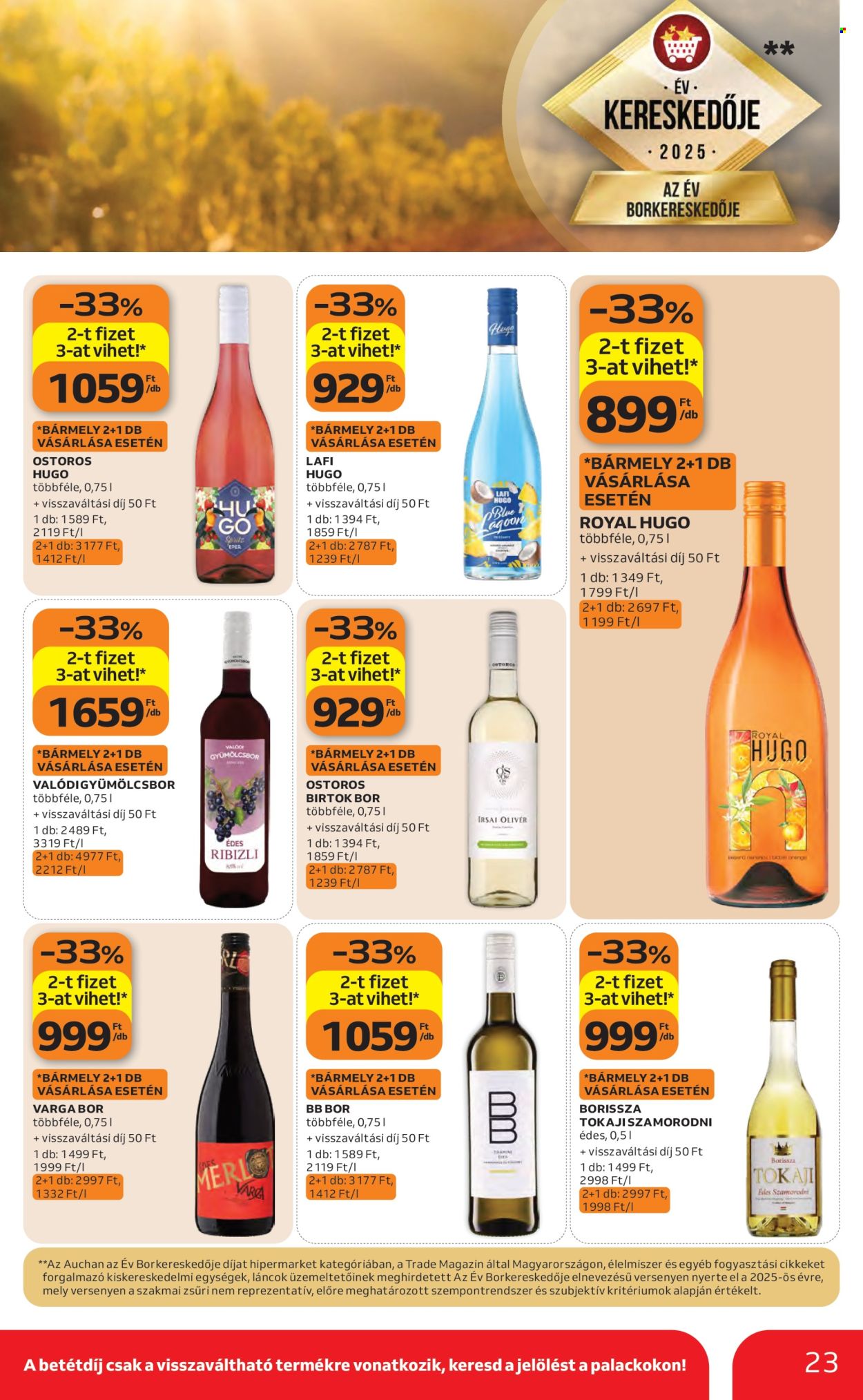 Auchan akciós újságok - 2026.04.23 - 2026.04.29. Oldal 23