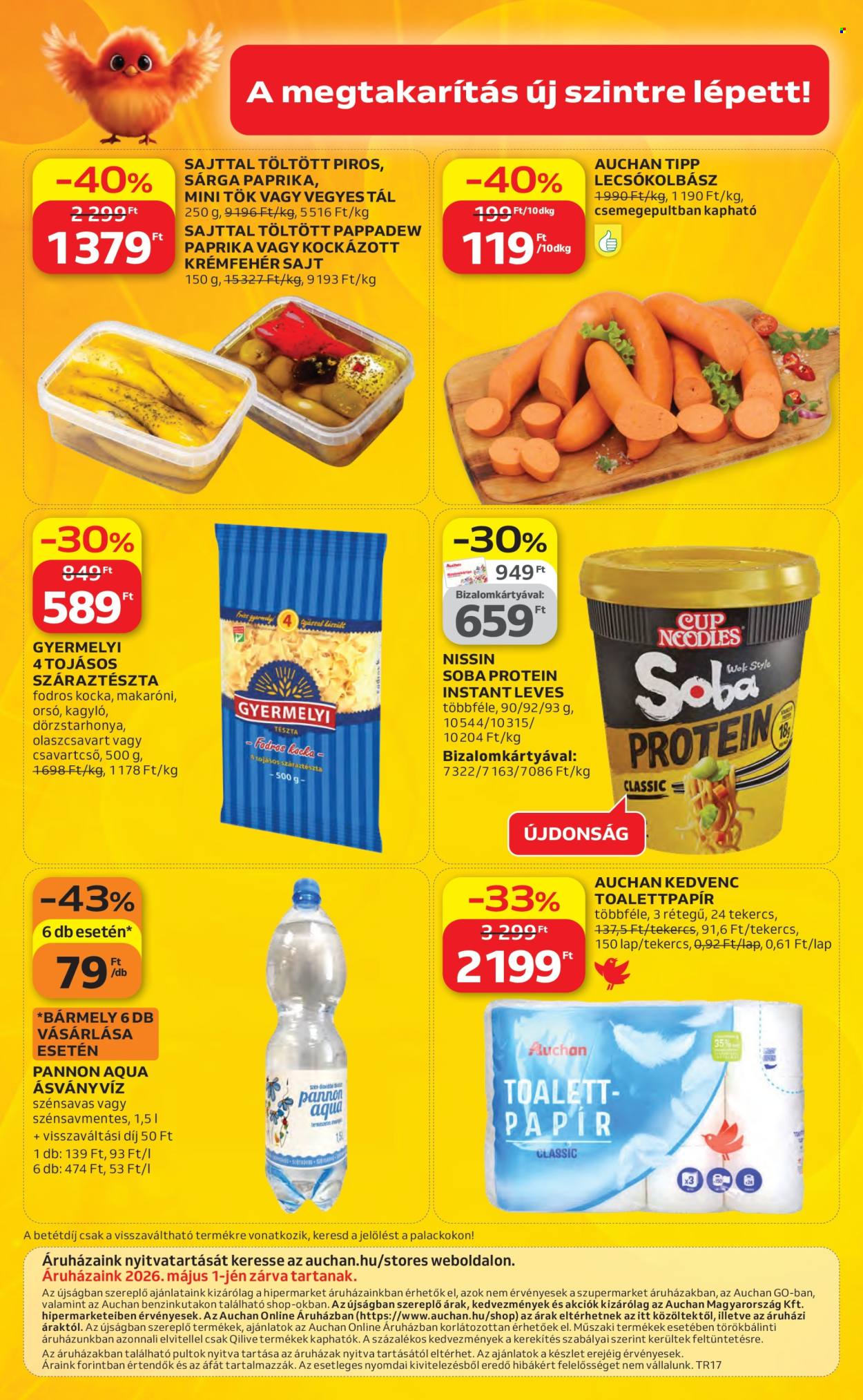 Auchan akciós újságok - 2026.04.23 - 2026.04.29. Oldal 40