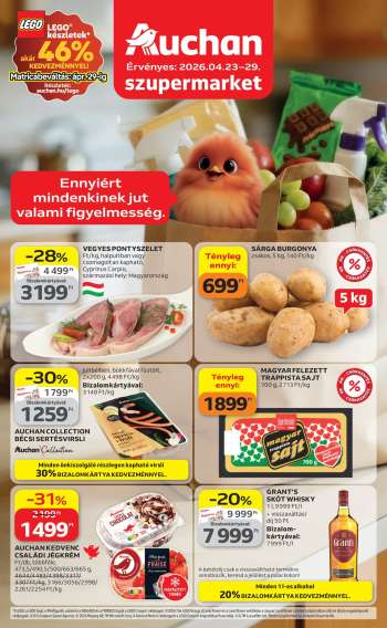 Újság Auchan - 2026.04.23 - 2026.04.29.