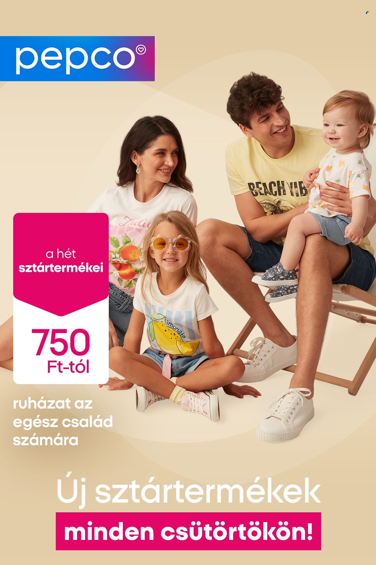 Pepco akciós újságok - 2026.04.23 - 2026.04.29. Oldal 1