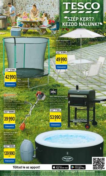 Újság TESCO - 2026.04.28 - 2026.05.26.