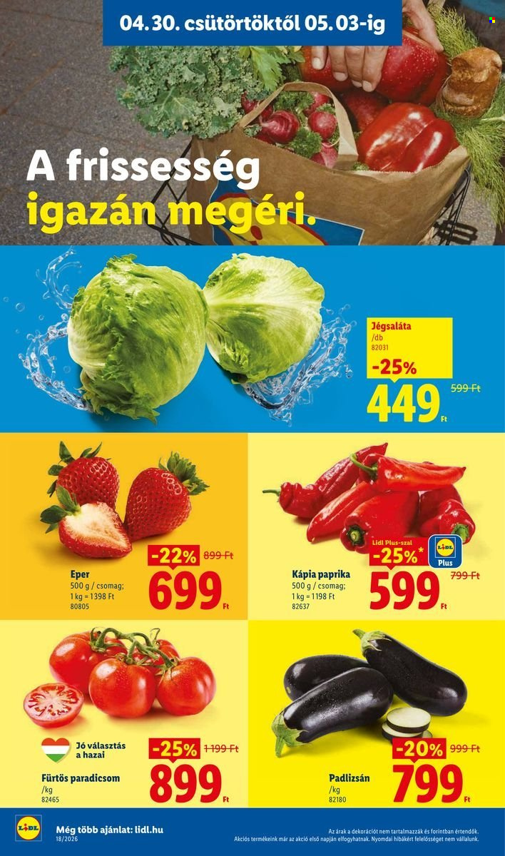 Lidl akciós újságok - 2026.04.30 - 2026.05.06. Oldal 2