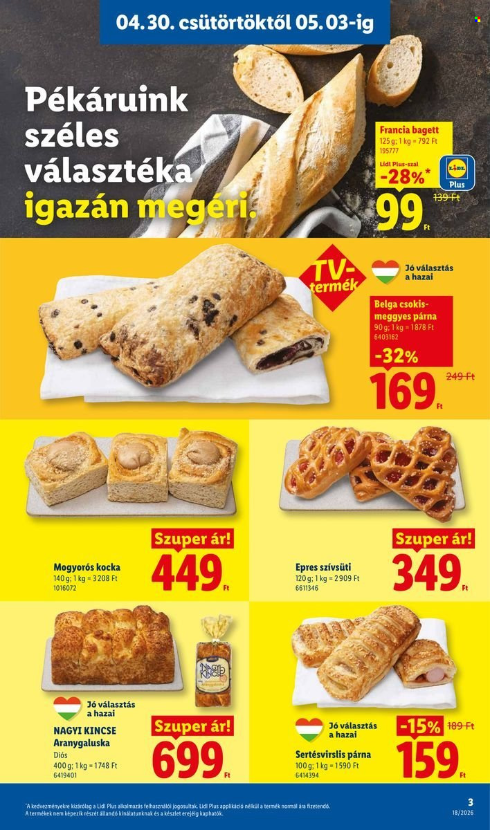 Lidl akciós újságok - 2026.04.30 - 2026.05.06. Oldal 3