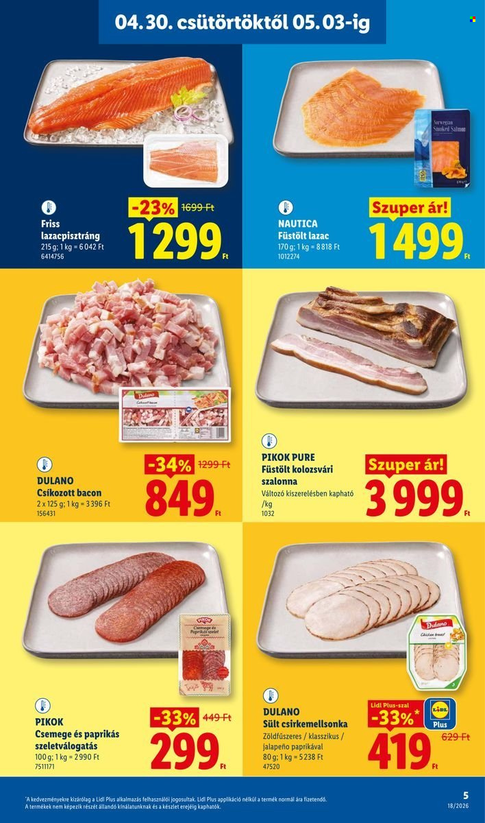 Lidl akciós újságok - 2026.04.30 - 2026.05.06. Oldal 5