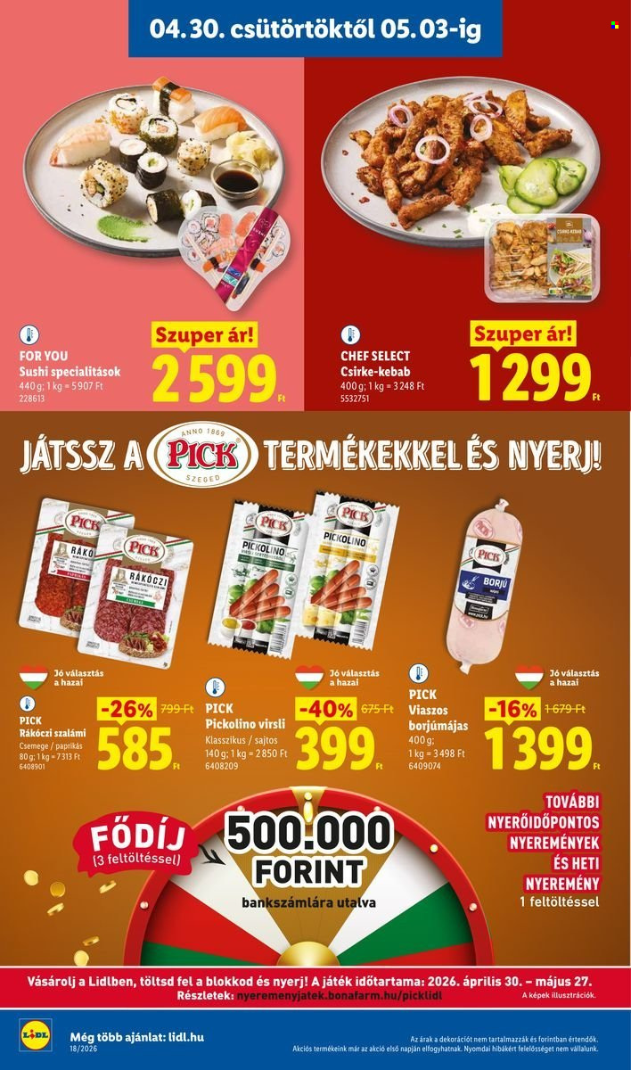 Lidl akciós újságok - 2026.04.30 - 2026.05.06. Oldal 6