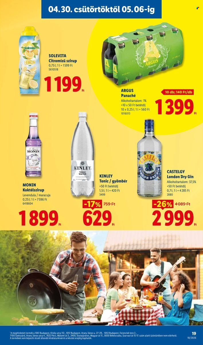 Lidl akciós újságok - 2026.04.30 - 2026.05.06. Oldal 19