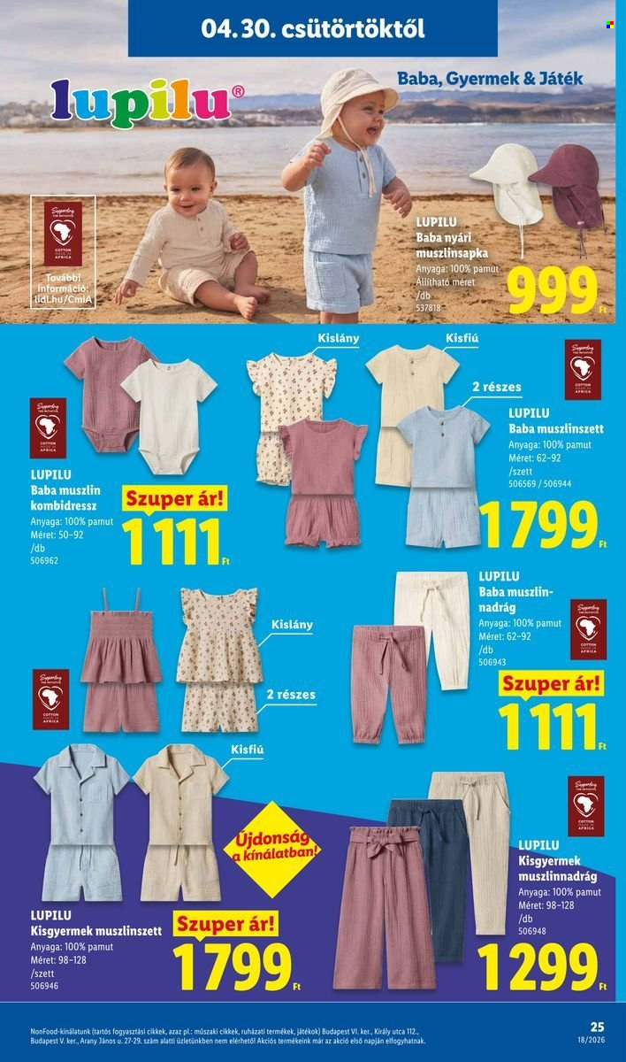Lidl akciós újságok - 2026.04.30 - 2026.05.06. Oldal 25