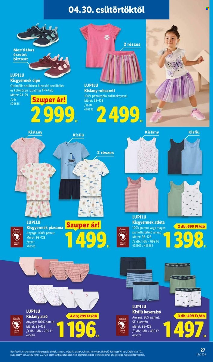 Lidl akciós újságok - 2026.04.30 - 2026.05.06. Oldal 27