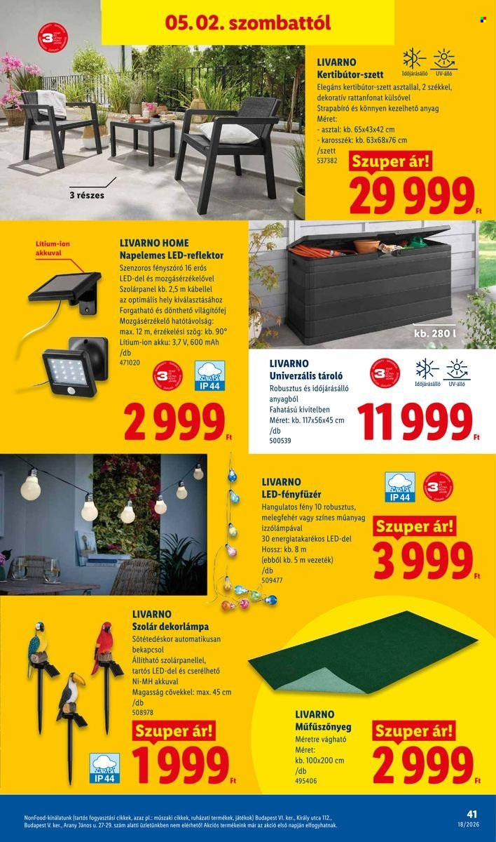 Lidl akciós újságok - 2026.04.30 - 2026.05.06. Oldal 41