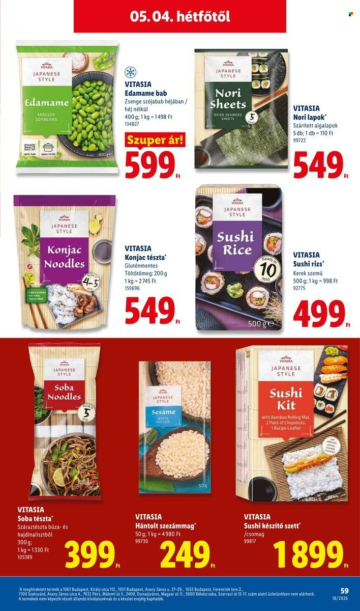 Lidl akciós újságok - 2026.04.30 - 2026.05.06. Oldal 59