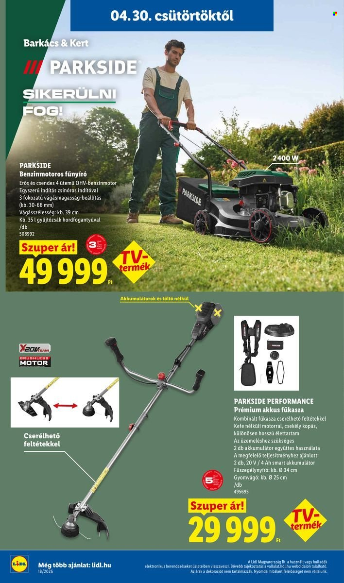 Lidl akciós újságok - 2026.04.30 - 2026.05.06. Oldal 8