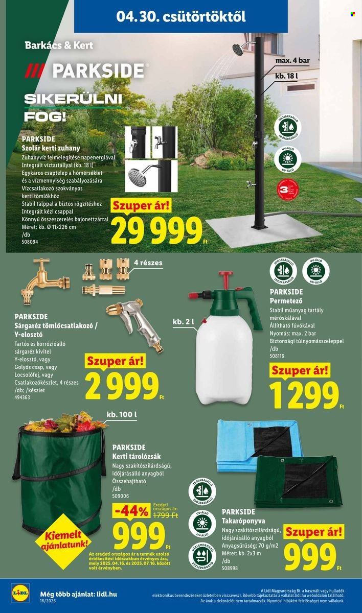 Lidl akciós újságok - 2026.04.30 - 2026.05.06. Oldal 10