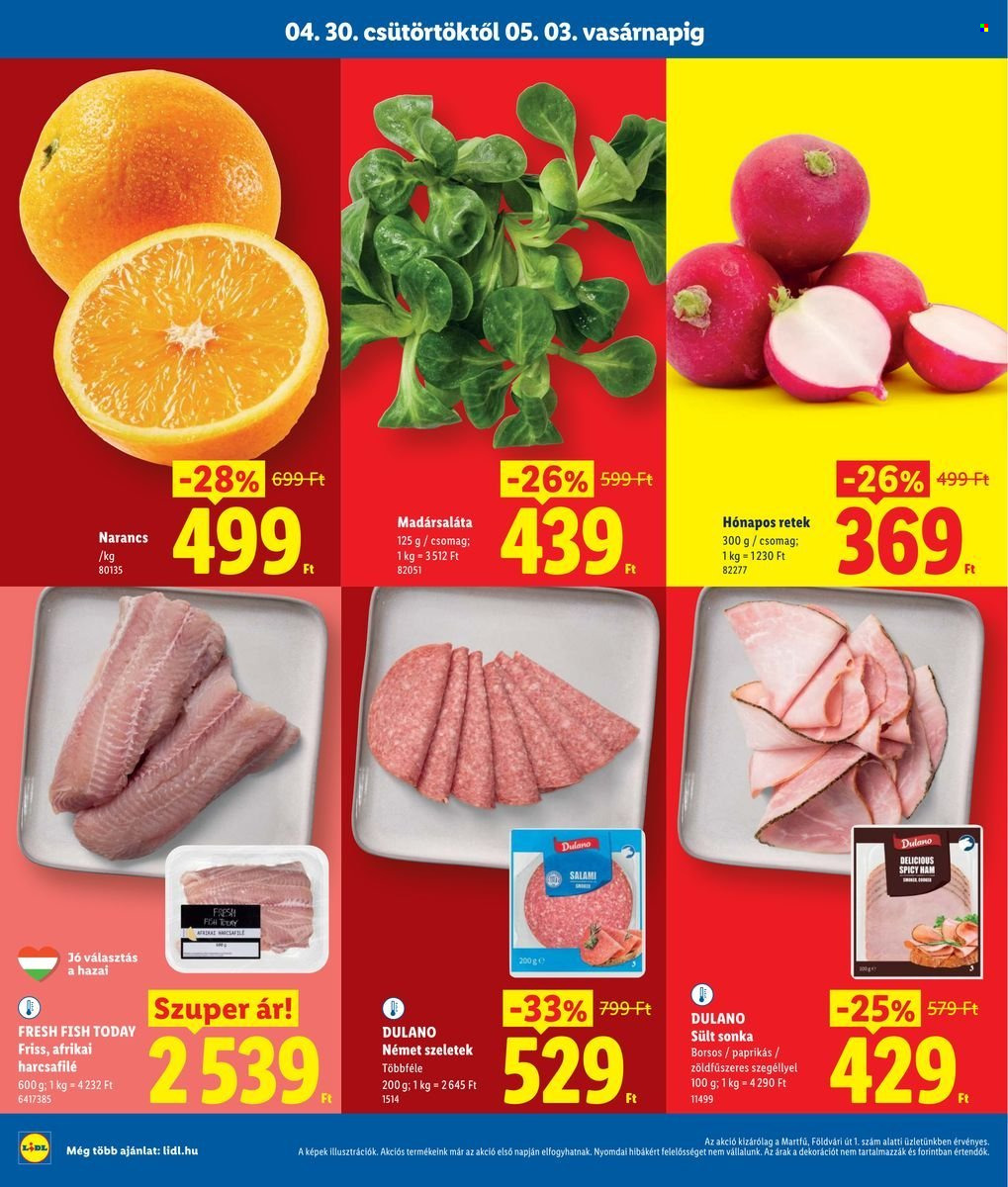 Lidl akciós újságok - 2026.04.30 - 2026.05.03. Oldal 2