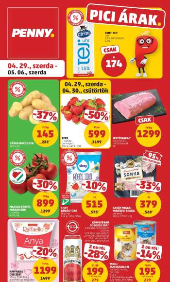 Újság Penny Market - 2026.04.29 - 2026.05.06.