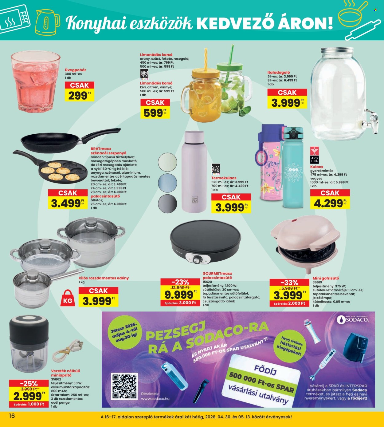 INTERSPAR akciós újságok - 2026.04.30 - 2026.05.06. Oldal 16