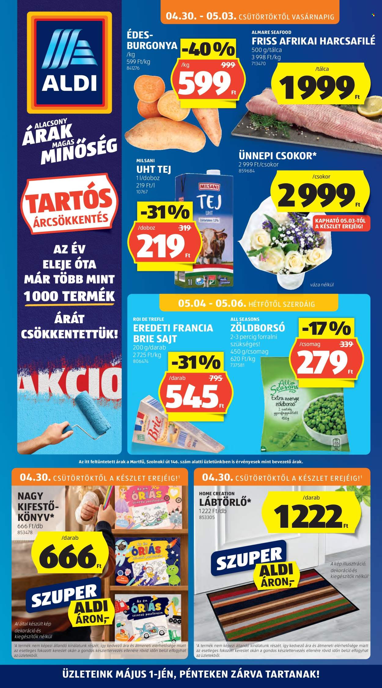 Aldi akciós újságok - 2026.04.30 - 2026.05.06. Oldal 1