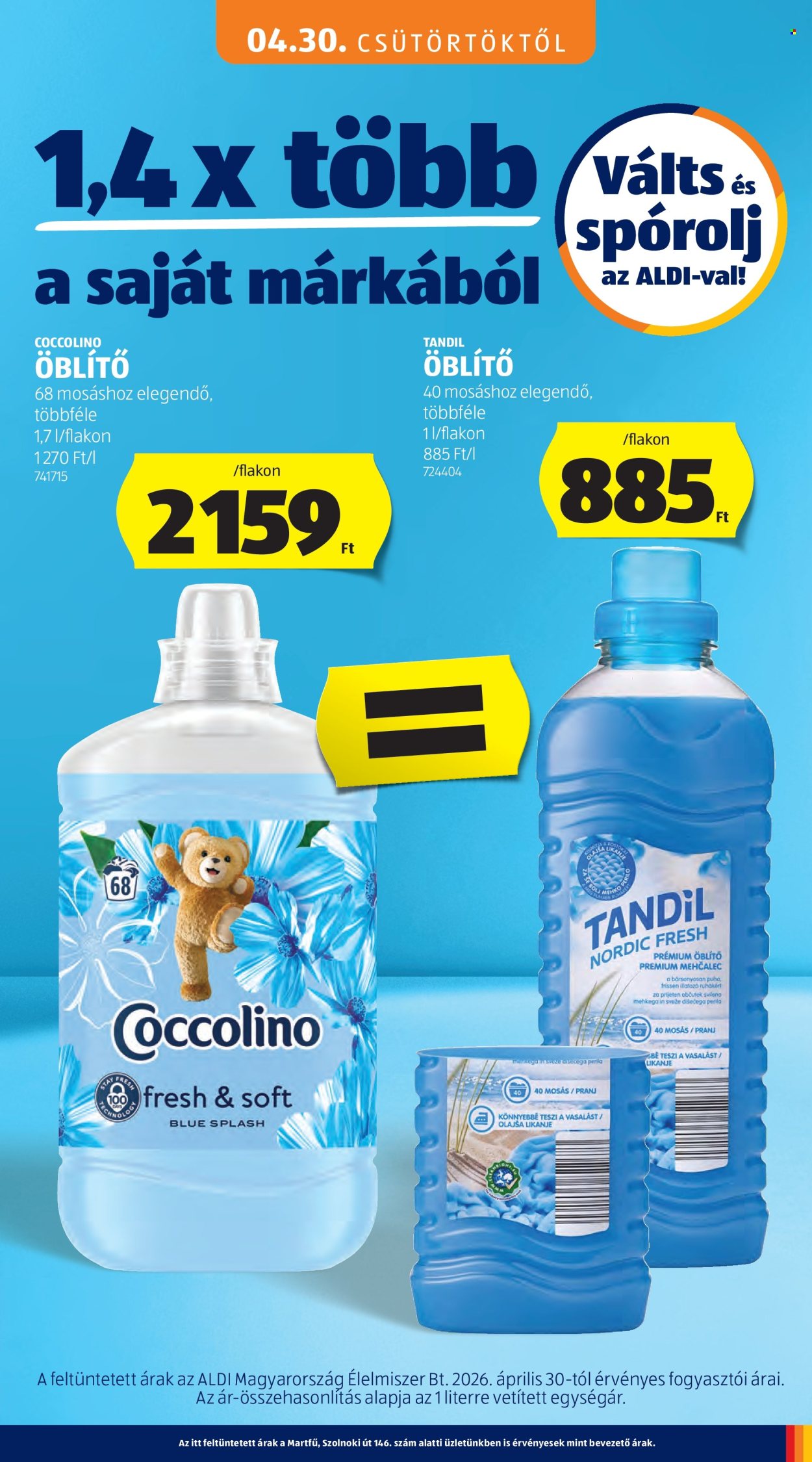 Aldi akciós újságok - 2026.04.30 - 2026.05.06. Oldal 17