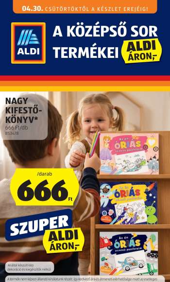 Újság Aldi - 2026.04.30 - 2026.05.06.