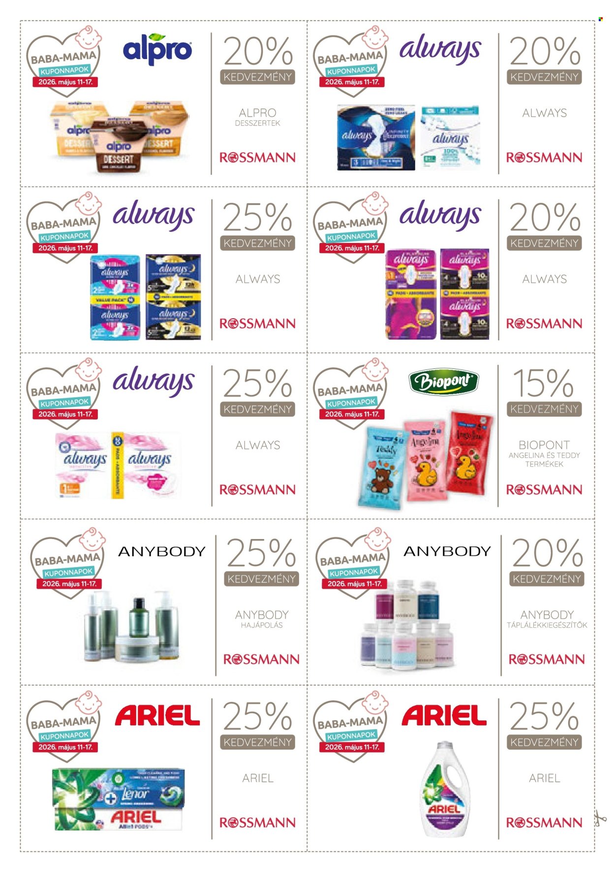 Rossmann akciós újságok - 2026.05.11 - 2026.05.17. Oldal 7