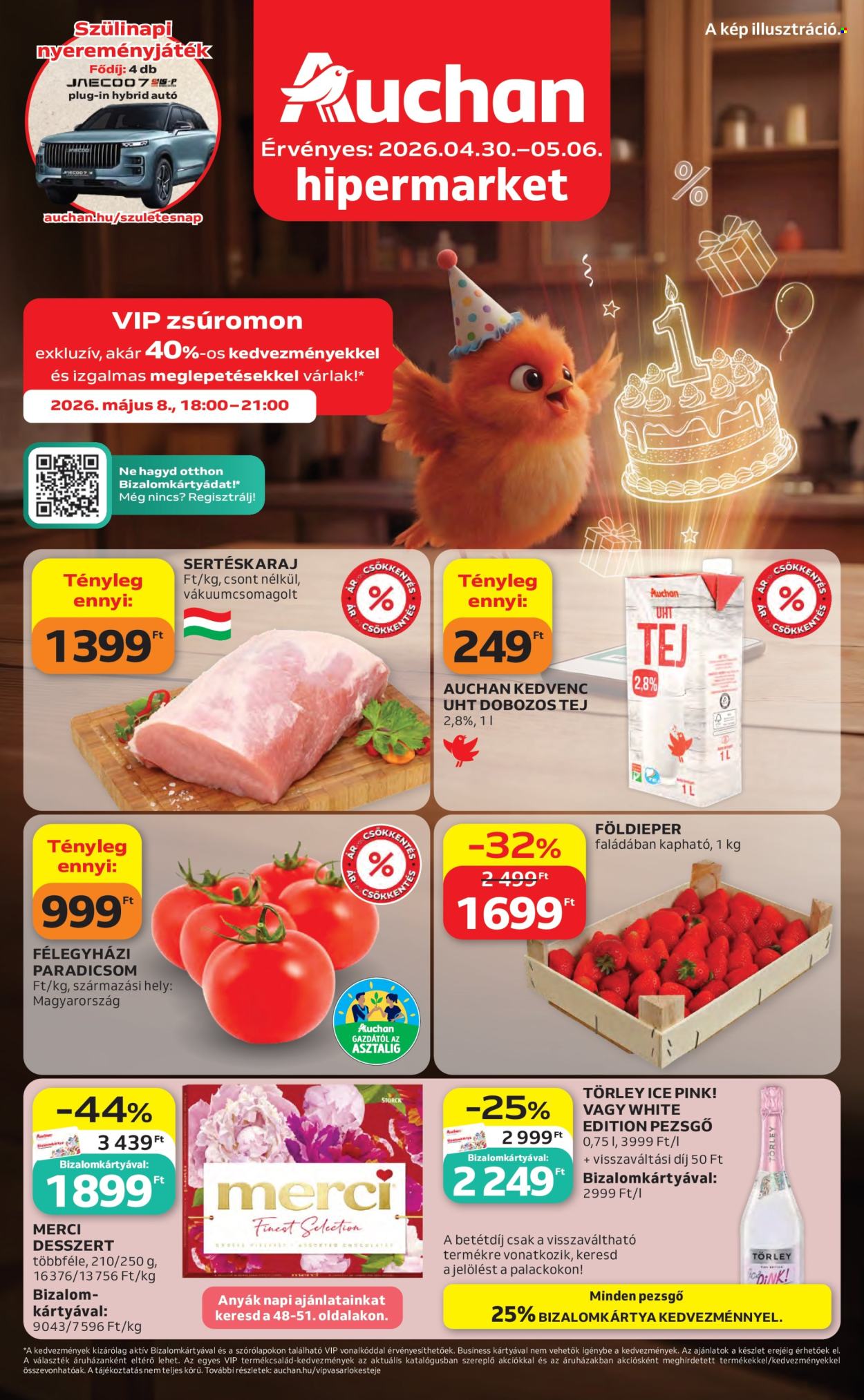 Auchan akciós újságok - 2026.04.30 - 2026.05.06. Oldal 1