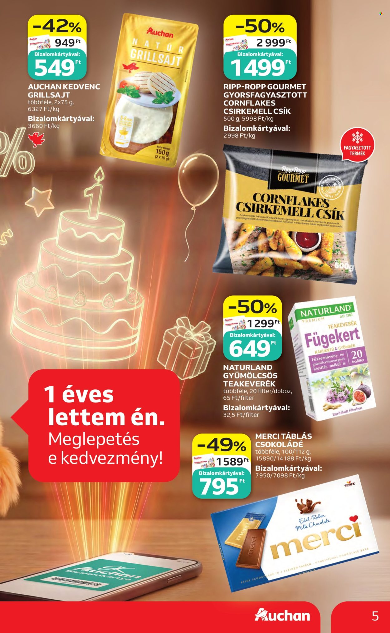 Auchan akciós újságok - 2026.04.30 - 2026.05.06. Oldal 5