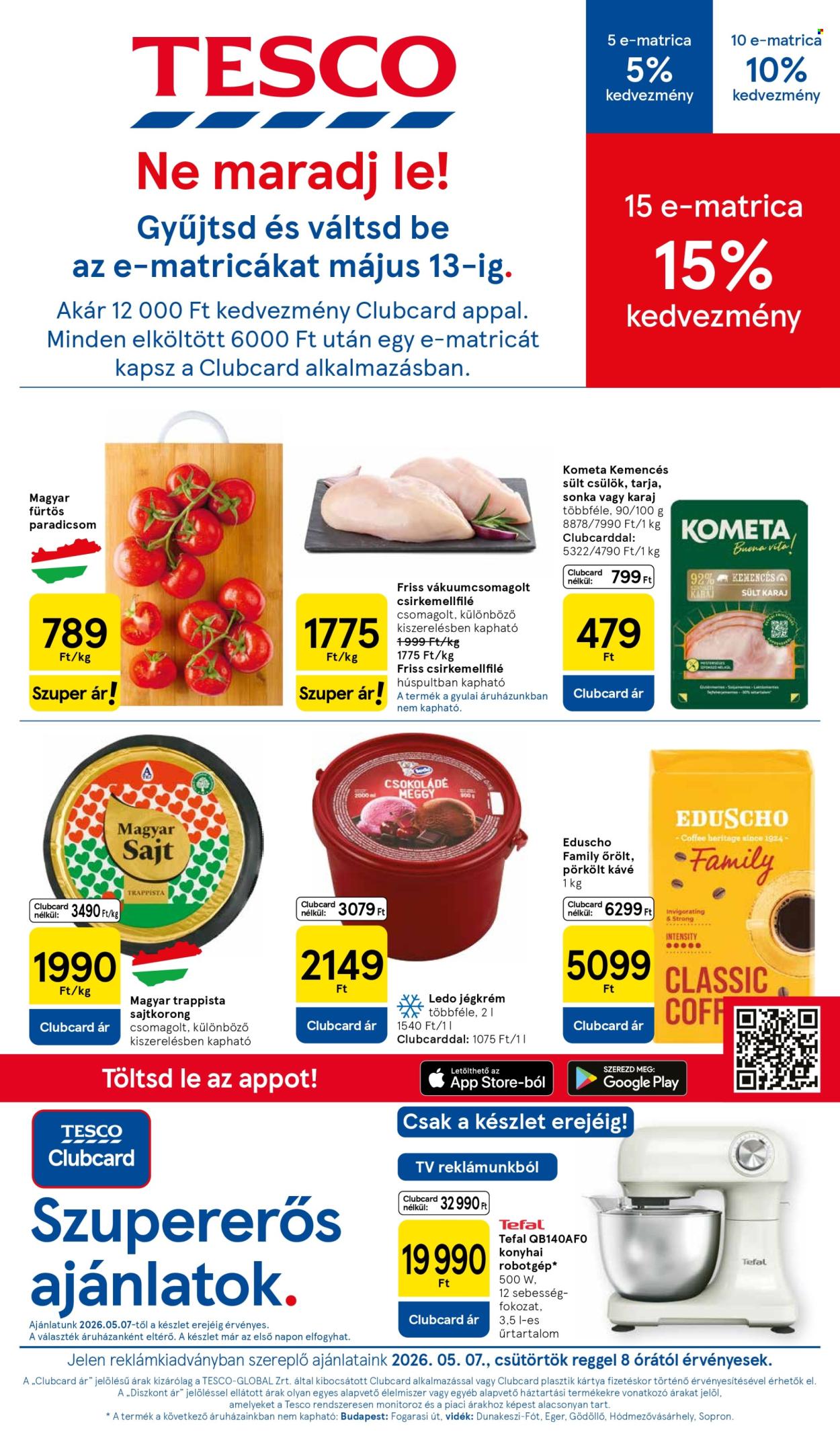 TESCO akciós újságok - 2026.05.07 - 2026.05.13. Oldal 1