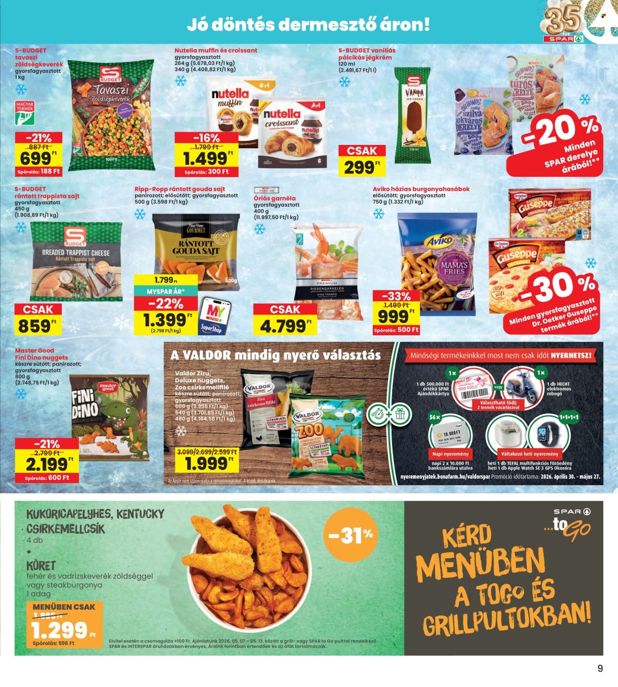 INTERSPAR akciós újságok - 2026.05.07 - 2026.05.13. Oldal 9