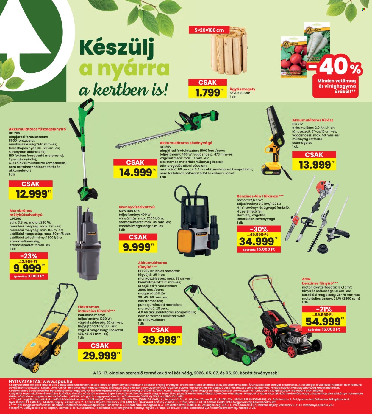 INTERSPAR akciós újságok - 2026.05.07 - 2026.05.13. Oldal 16