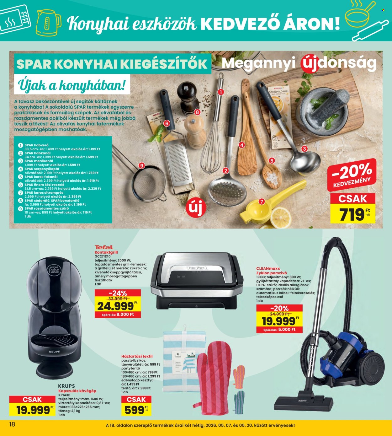 INTERSPAR akciós újságok - 2026.05.07 - 2026.05.13. Oldal 18