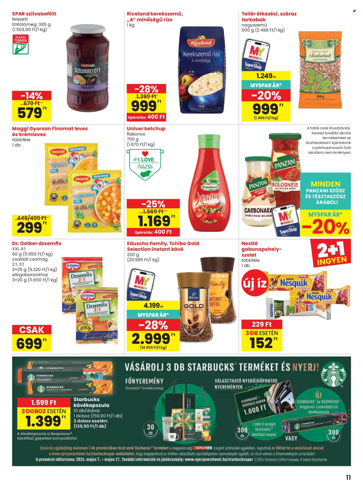 SPAR akciós újságok - 2026.05.07 - 2026.05.13. Oldal 11