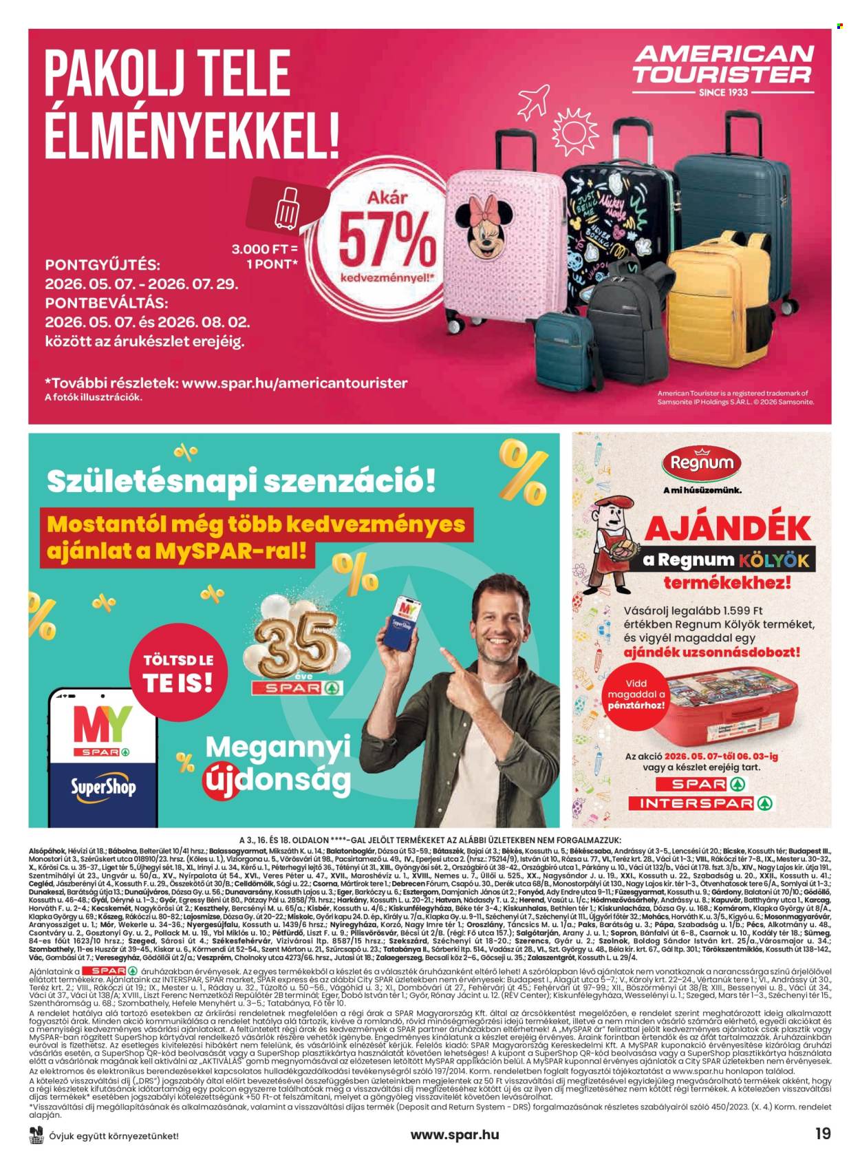 SPAR akciós újságok - 2026.05.07 - 2026.05.13. Oldal 19