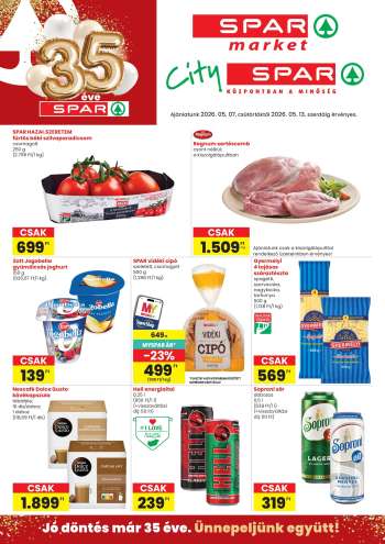 Újság SPAR - 2026.05.07 - 2026.05.13.