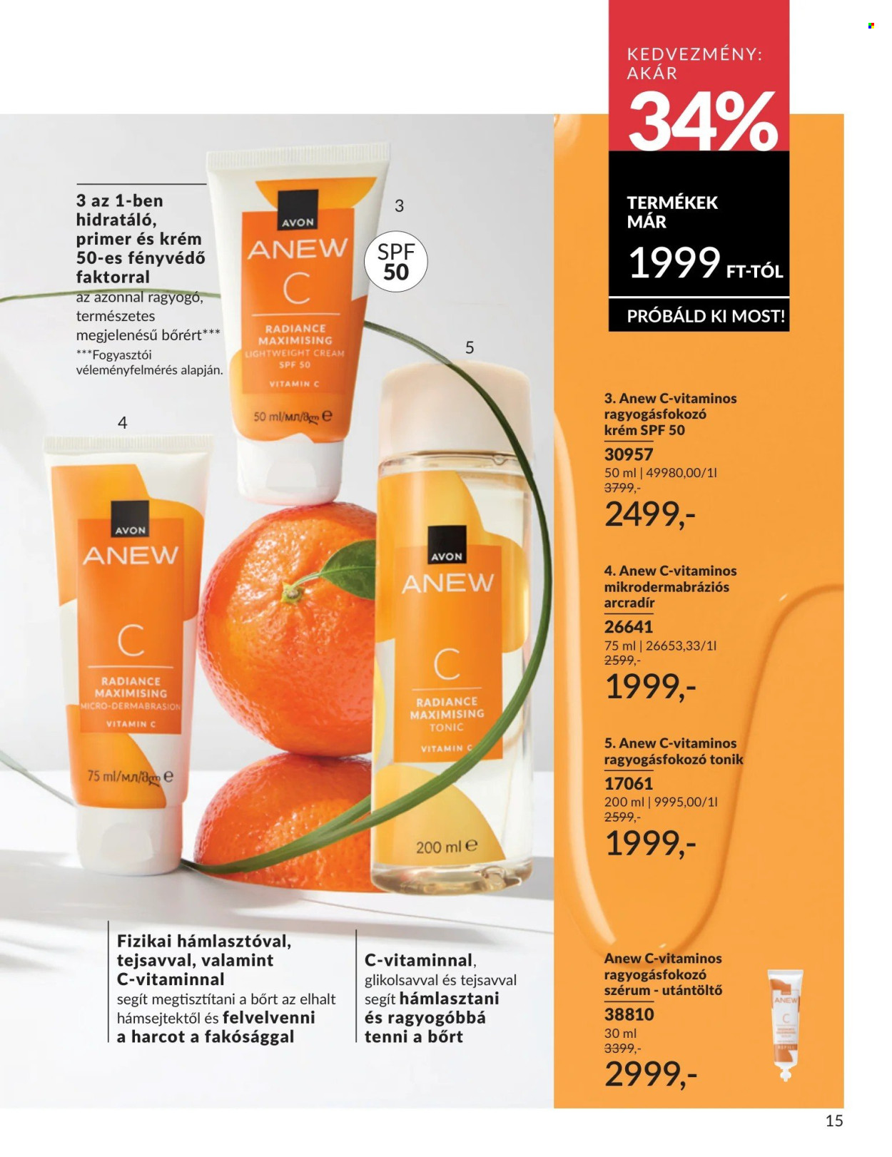 Avon akciós újságok - 2026.05.01 - 2026.05.31. Oldal 15