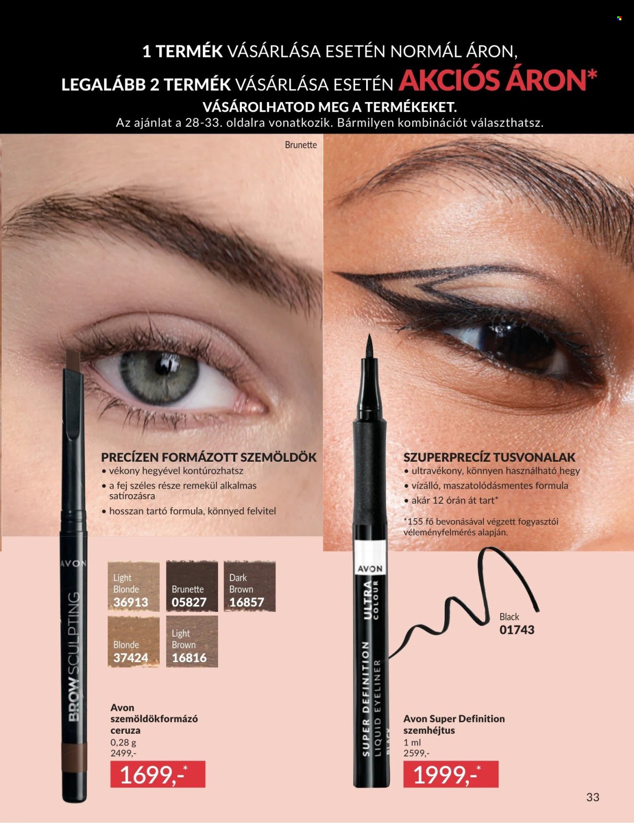 Avon akciós újságok - 2026.05.01 - 2026.05.31. Oldal 33