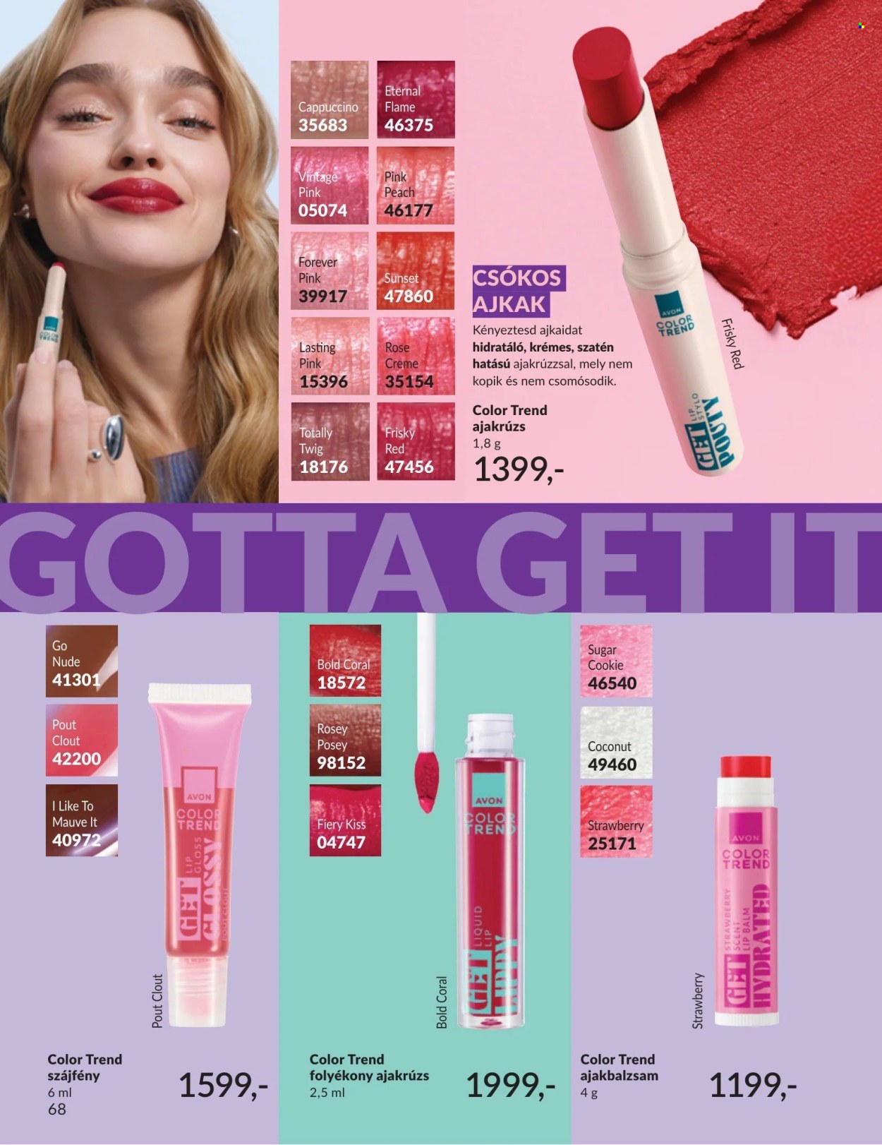 Avon akciós újságok - 2026.05.01 - 2026.05.31. Oldal 68
