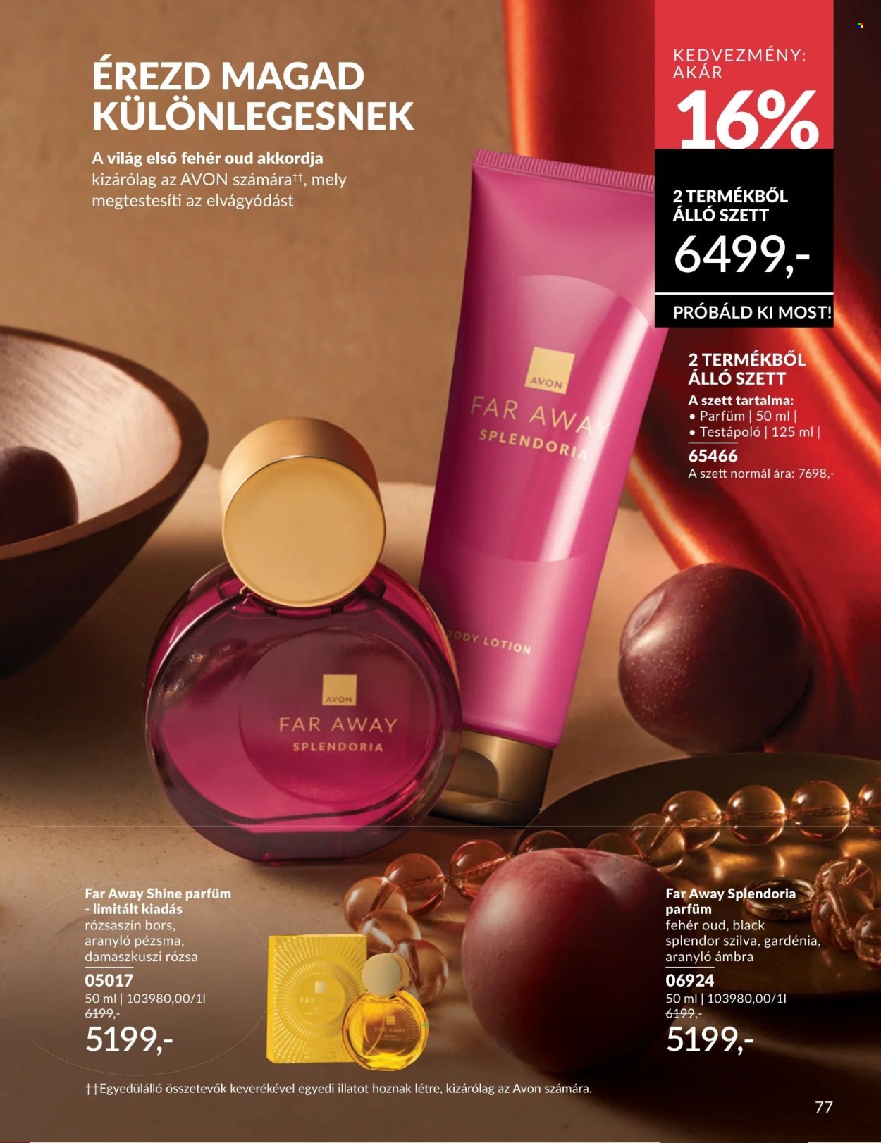 Avon akciós újságok - 2026.05.01 - 2026.05.31. Oldal 77