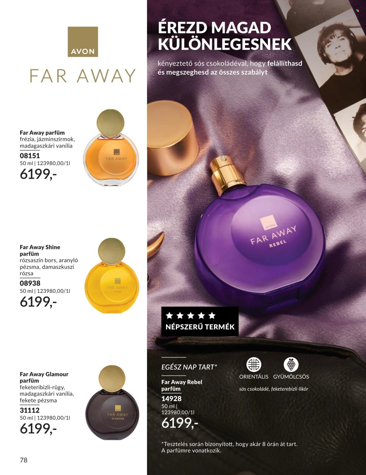 Avon akciós újságok - 2026.05.01 - 2026.05.31. Oldal 78