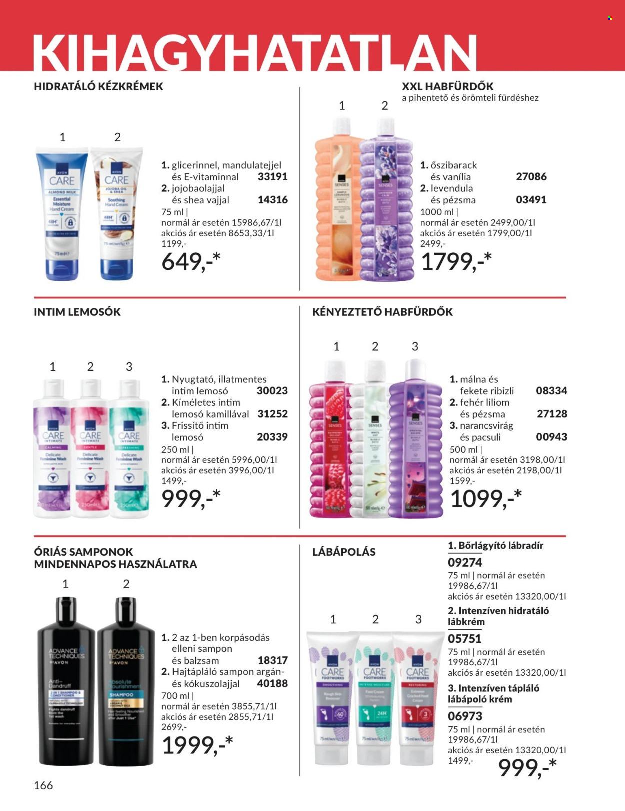 Avon akciós újságok - 2026.05.01 - 2026.05.31. Oldal 166
