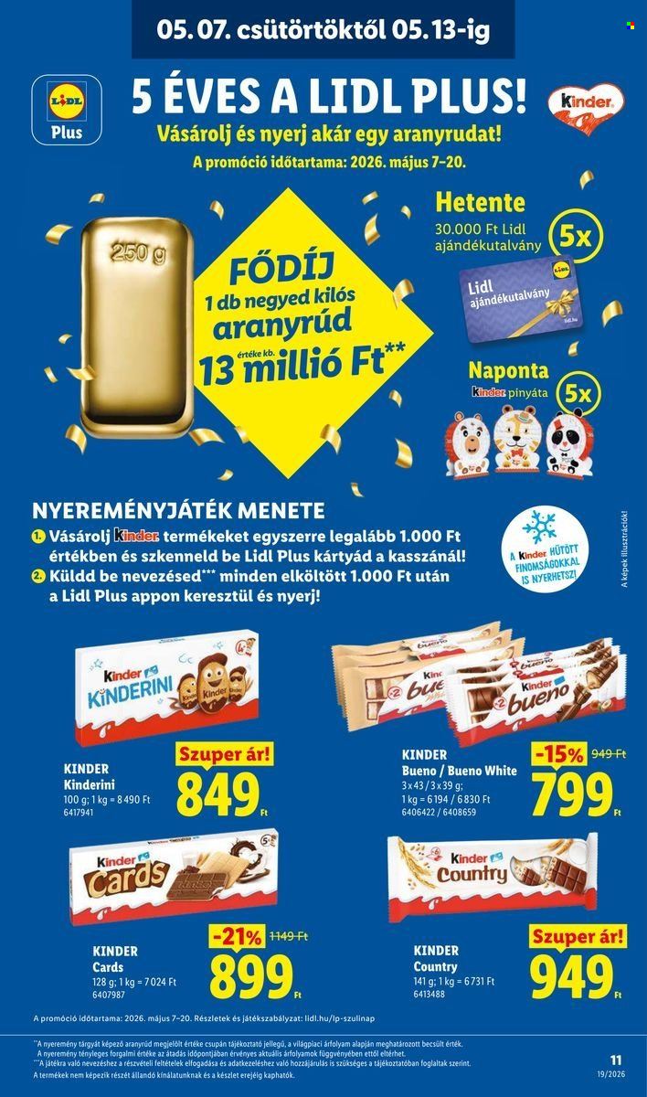 Lidl akciós újságok - 2026.05.07 - 2026.05.13. Oldal 11