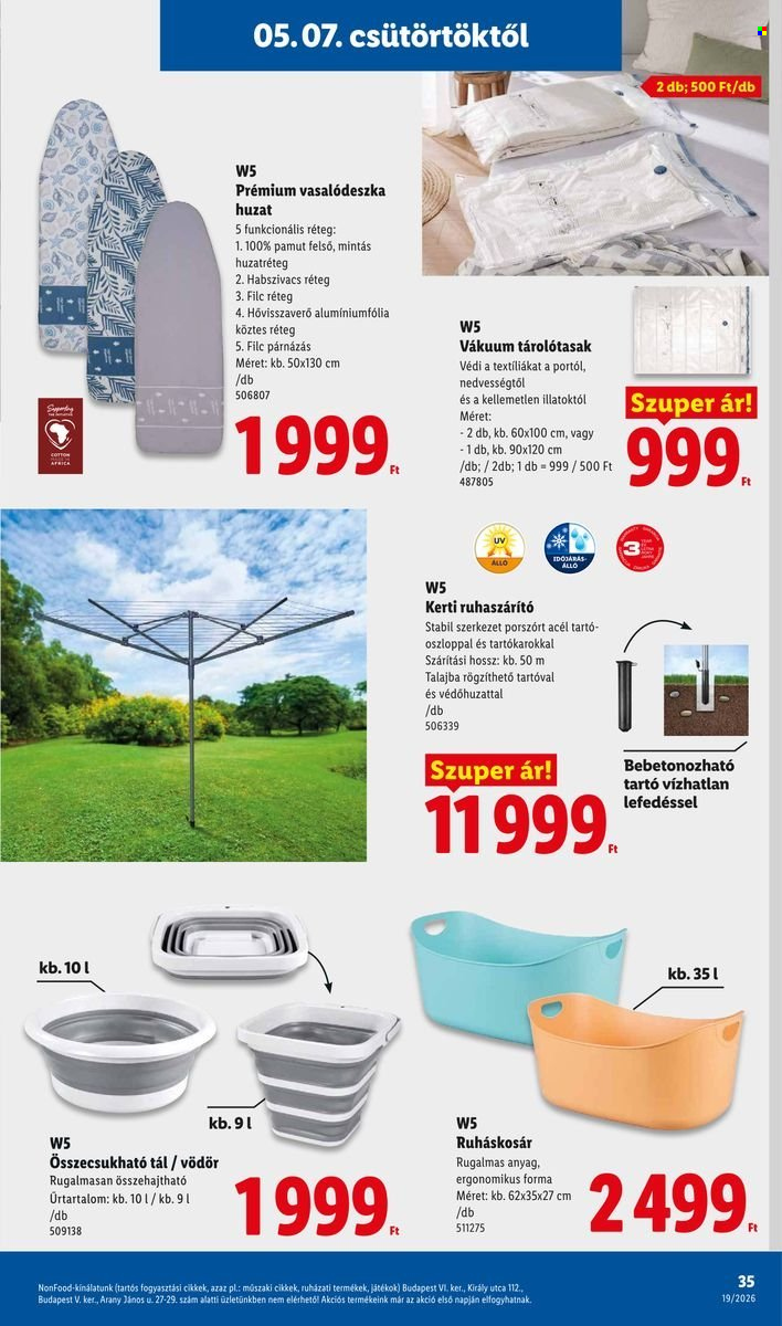 Lidl akciós újságok - 2026.05.07 - 2026.05.13. Oldal 35