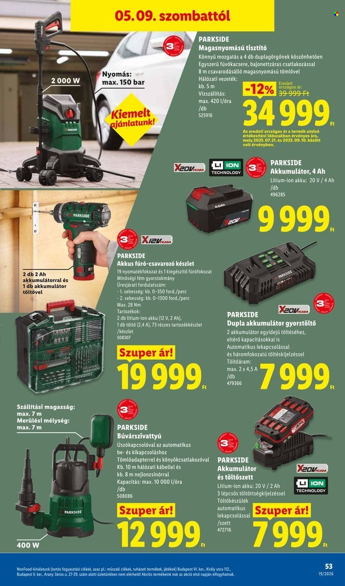 Lidl akciós újságok - 2026.05.07 - 2026.05.13. Oldal 53