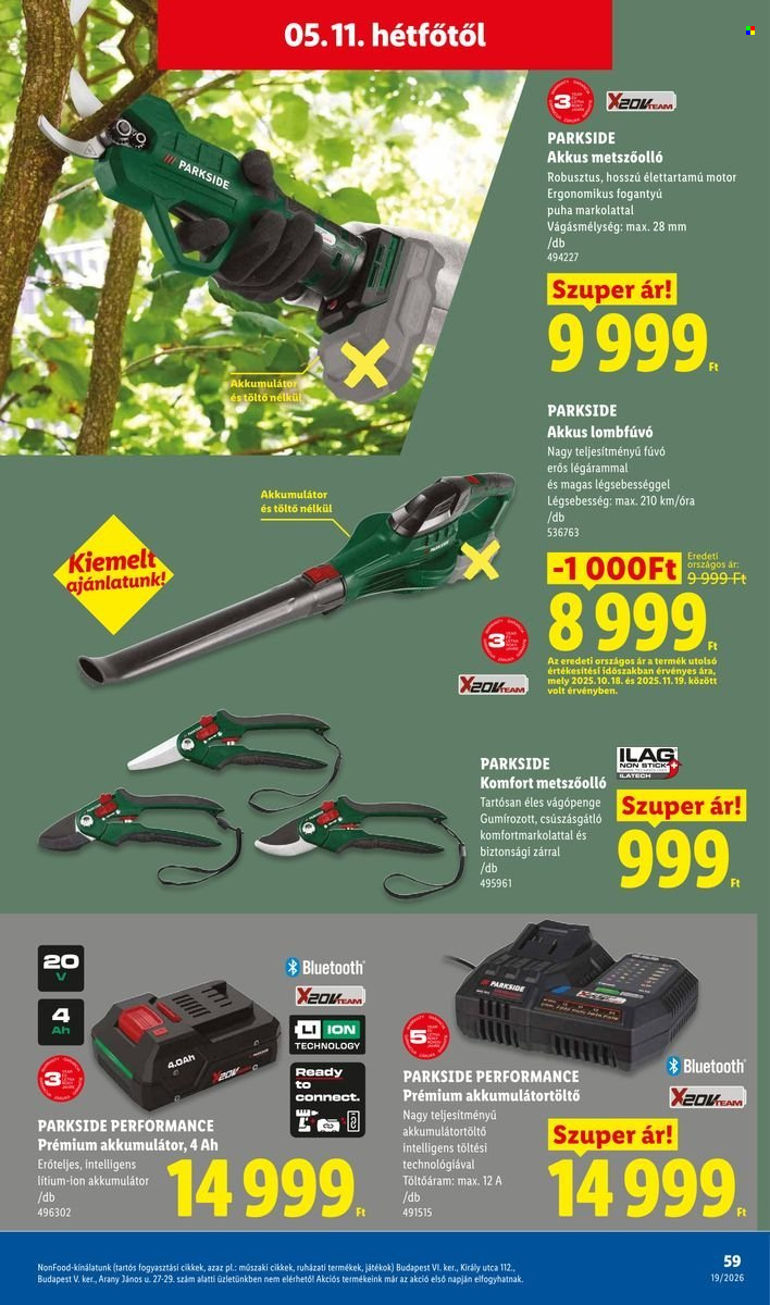Lidl akciós újságok - 2026.05.07 - 2026.05.13. Oldal 59