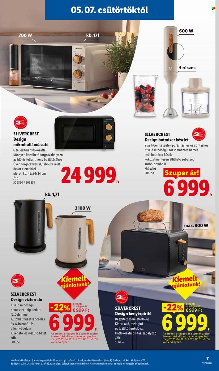 Lidl akciós újságok - 2026.05.07 - 2026.05.13. Oldal 7