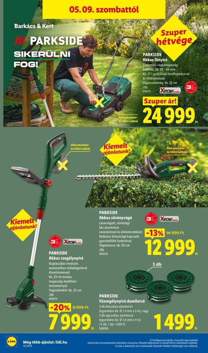 Lidl akciós újságok - 2026.05.07 - 2026.05.13. Oldal 16